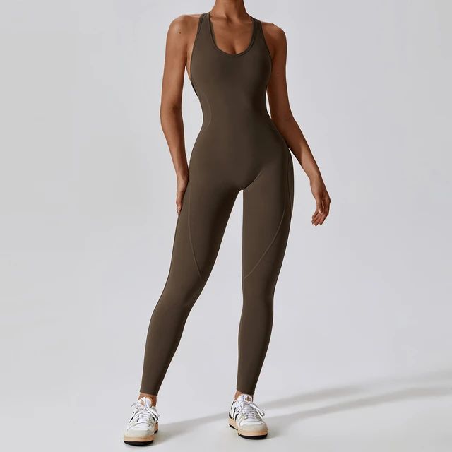 Yoga Jumpsuit Fitness Sports Overalls Gym Clothing Set Yoga Wear Pilates Workout