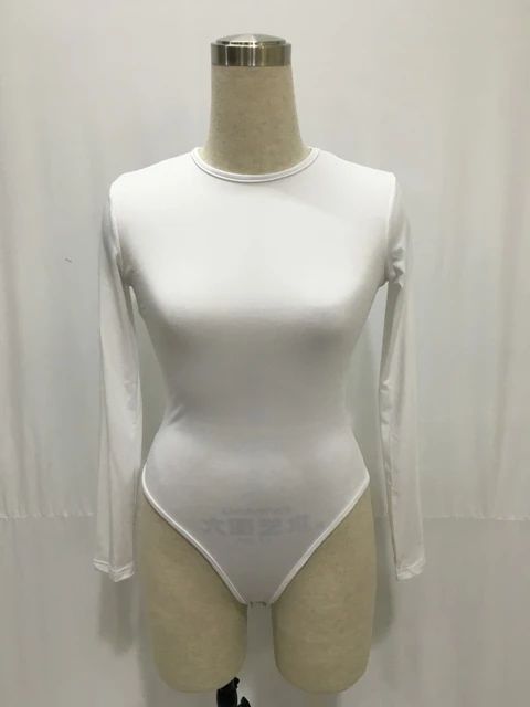 13 Colors Long Sleeve O Neck Casual Bodysuit Women Body Tops