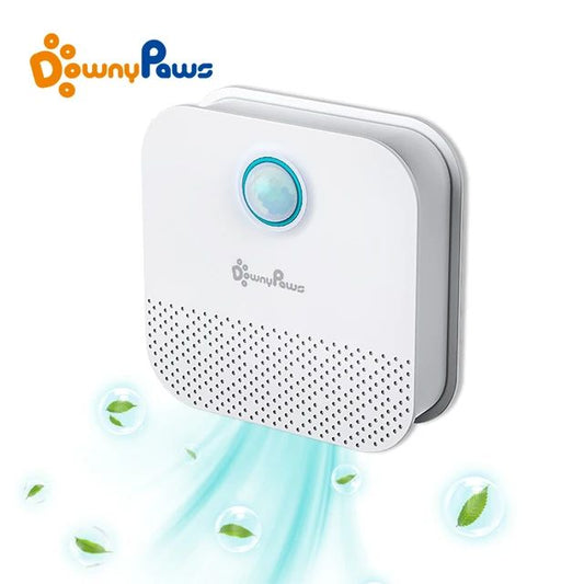 DownyPaws 4000mAh Smart Cat Odor Purifier For Cat Litter Box Deodorizer