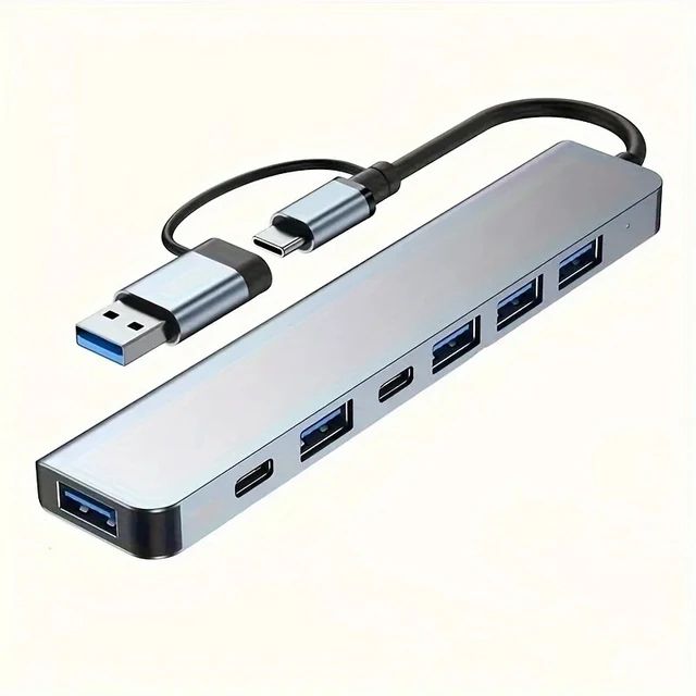 USB C Hub USB Hub 3.0, VIENON Aluminum 7 in 1 USB Extender