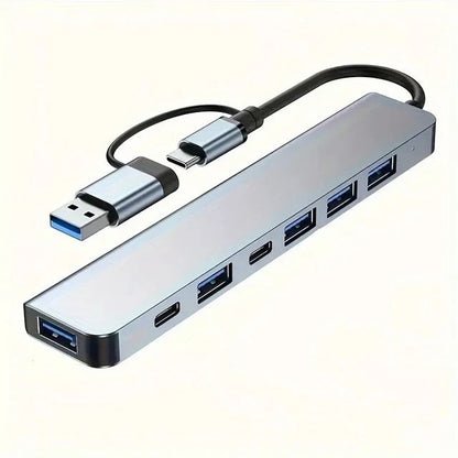 USB C Hub USB Hub 3.0, VIENON Aluminum 7 in 1 USB Extender