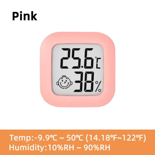LCD Digital Thermometer Hygrometer Indoor Room Electronic Temperature Humidity Meter Sensor