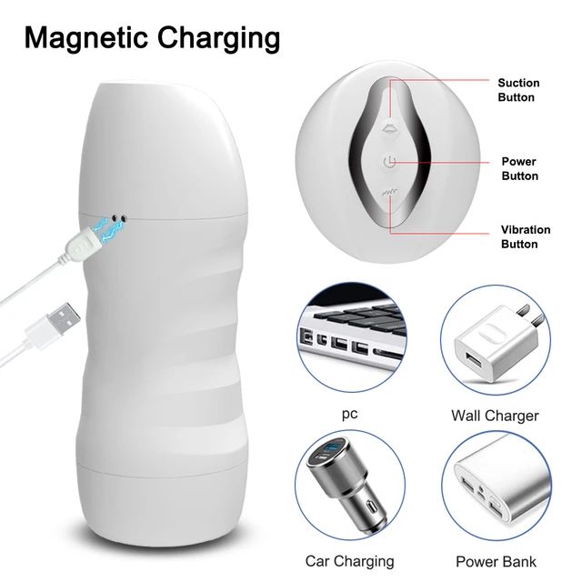 Automatic Sucking Male Mastubator Blowjob Masturbation Equipment Machine Sex Toys It's an adult store