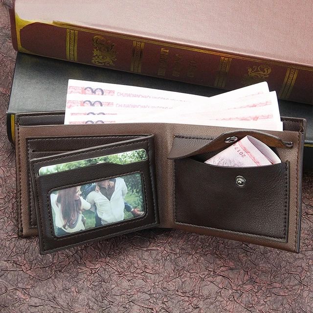 Leather Men Wallets Premium Product Real Cowhide Wallets