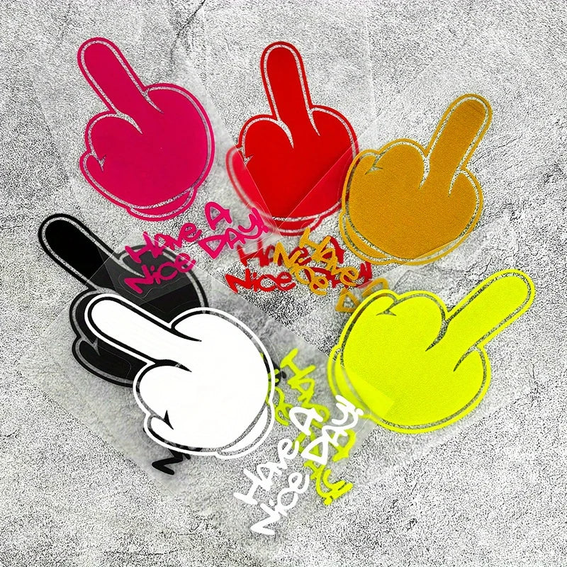 1PC Have A Nice DAY Motorcycle Stickers Waterproof DIY Motorbike Helemt Side Panels Fuel Tank Fairing Vinyl Decals Funny Decor