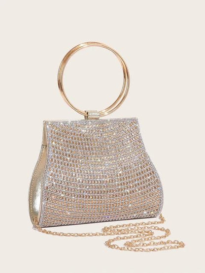 Women's Diamond Handbags EveninRhinestones g Bags Bridal Stones Clutch