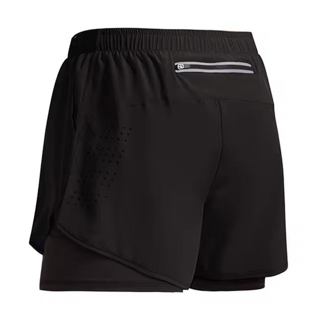 Sport Shorts Men Sportswear Double-deck Training Short Pant Summer