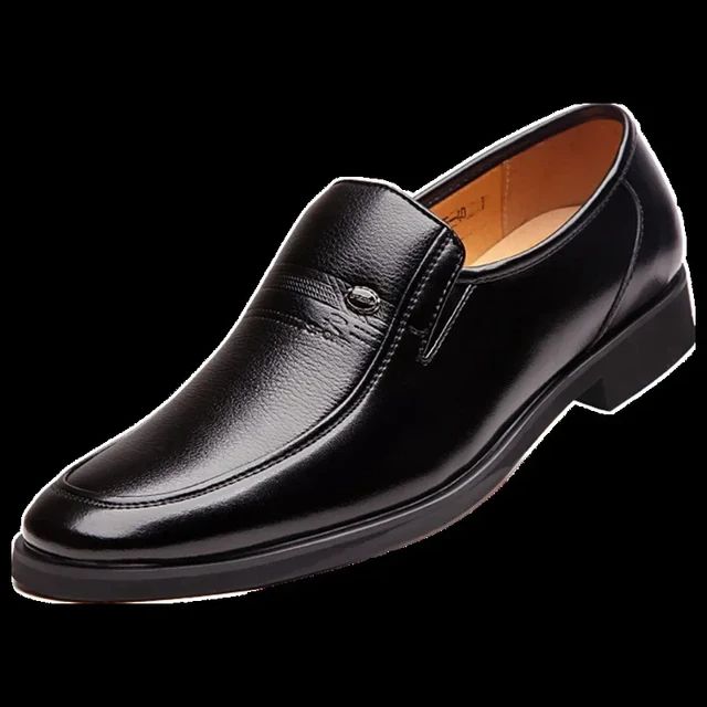 Leather Men Formal Shoes Luxury Brand Men's Loafers Dress Moccasins