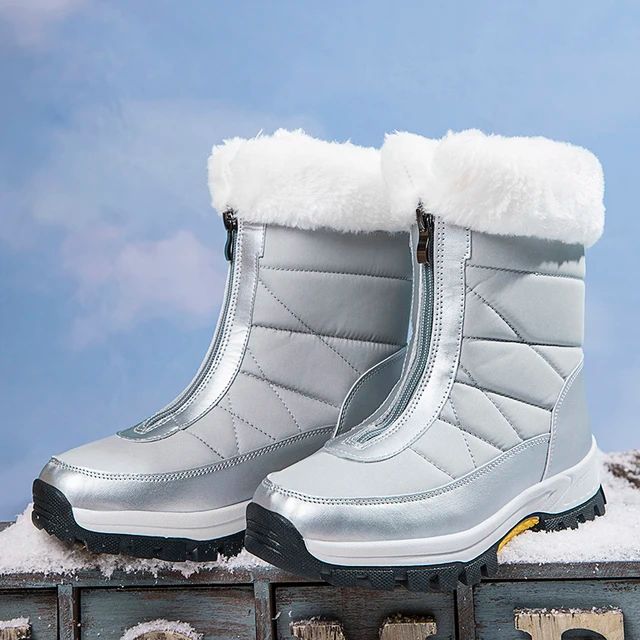 Winter Womens Snow Boots Non-Slip Outdoor Waterproof