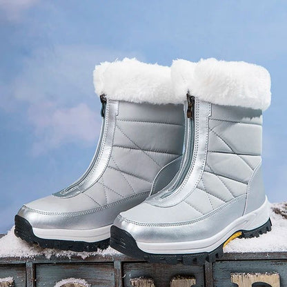 Winter Womens Snow Boots Non-Slip Outdoor Waterproof