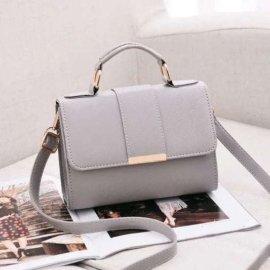 Hot Sale Flap Sling Shoulder Bags for Women Solid Color Crossbody Messenger