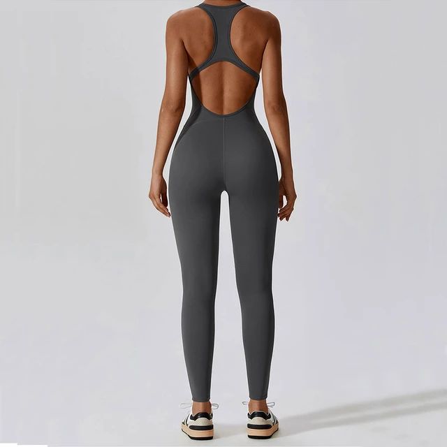 Yoga Jumpsuit Fitness Sports Overalls Gym Clothing Set Yoga Wear Pilates Workout