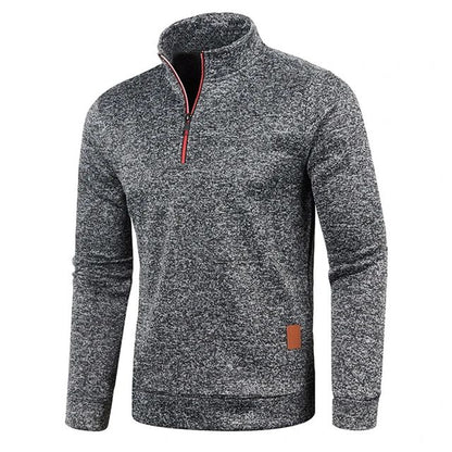 Men Sweatshirts Spring Thicker Pullover Half Zipper Pullover for Male Hoody