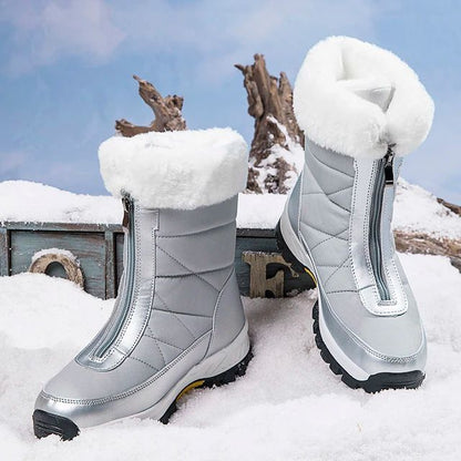 Winter Womens Snow Boots Non-Slip Outdoor Waterproof