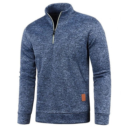 Men Sweatshirts Spring Thicker Pullover Half Zipper Pullover for Male Hoody