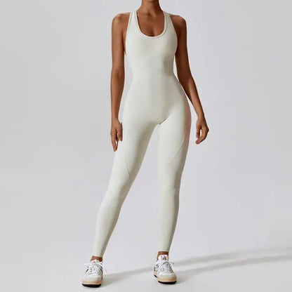Yoga Jumpsuit Fitness Sports Overalls Gym Clothing Set Yoga Wear Pilates Workout