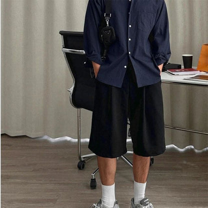 Men's summer Gym Fitness Loose Shorts Casual Street Hip Hop Workout