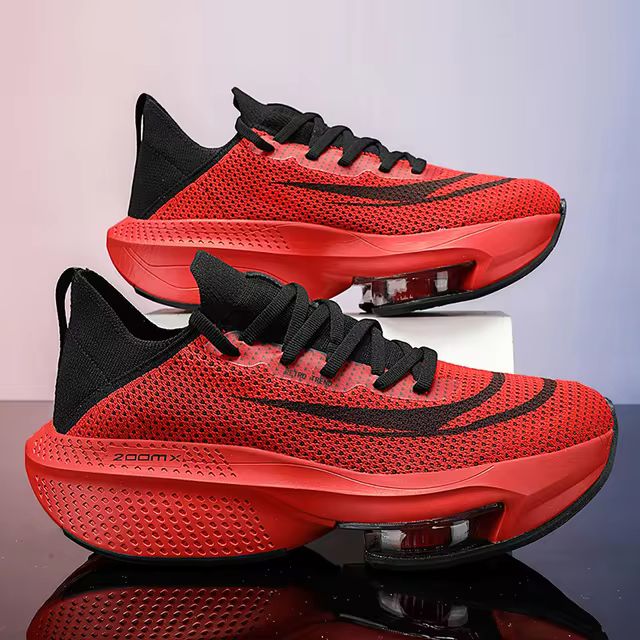 Marathon Air Cushion Men Sports Running Shoes Breathable Lightweight Women's Comfortable Athletic