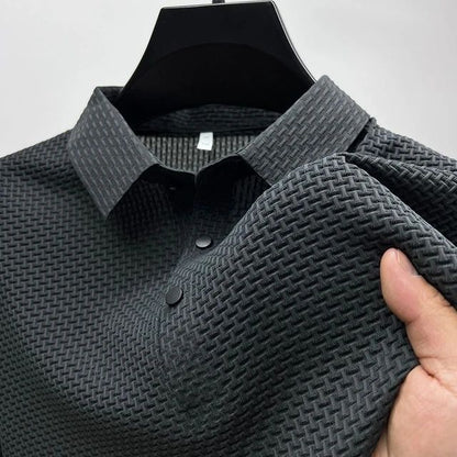 Summer New Men's Short Sleeve T-shirt Cool and Breathable POLO Shirt