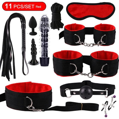 BDSM Bondage Sex Toys for Women sexy toys handcuffs for session Anal plug Vibrator female erotic