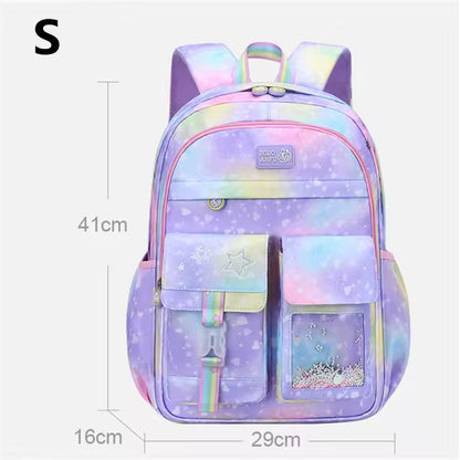 Children School Bags For Girls Kids Satchel Primary Orthopedic School Backpacks Princess