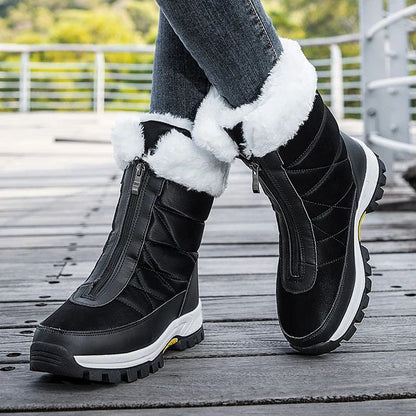 Winter Womens Snow Boots Non-Slip Outdoor Waterproof