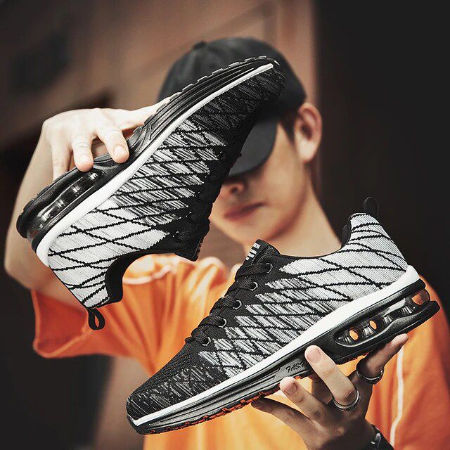 Men Running Shoes Fashion Breathable Outdoor Male Sports Shoes Sneakers