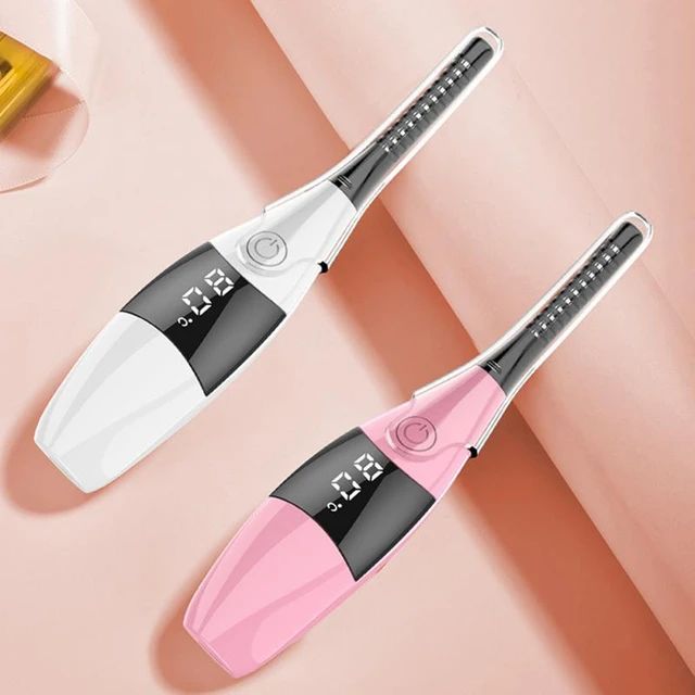 Electric Heated Eyelash Curler Heated Eyelashes Curling Tool Electronic USB