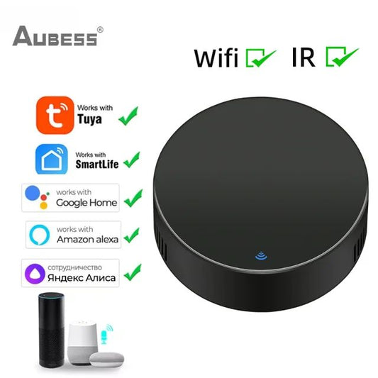 Tuya Wifi IR Universal Remote Control Smart Home For TV DVD AUD AC Air Conditioner