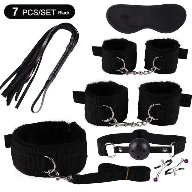 BDSM Bondage Sex Toys for Women sexy toys handcuffs for session Anal plug Vibrator female erotic