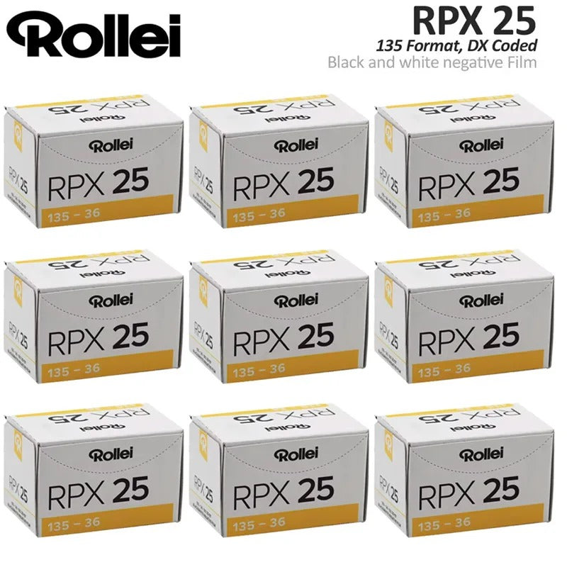 🎞️ Rollei RPX 25 35mm Black & White Negative Film 🎞️