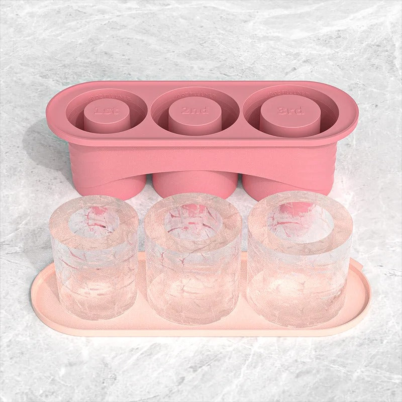 🧊 Cylinder Ice Cube Tray for Stanley Cup Tumblers 🧊
