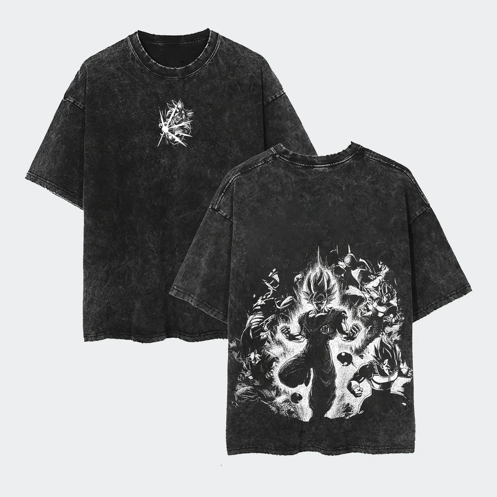 🔥 Anime Dragon Ball Vintage Street T-Shirt 🔥