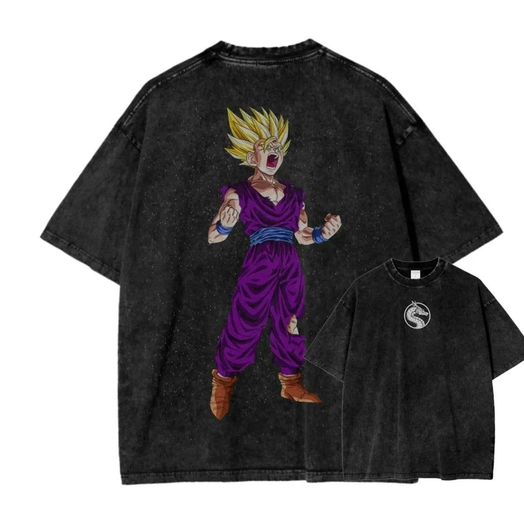 🔥 Anime Dragon Ball Vintage Street T-Shirt 🔥