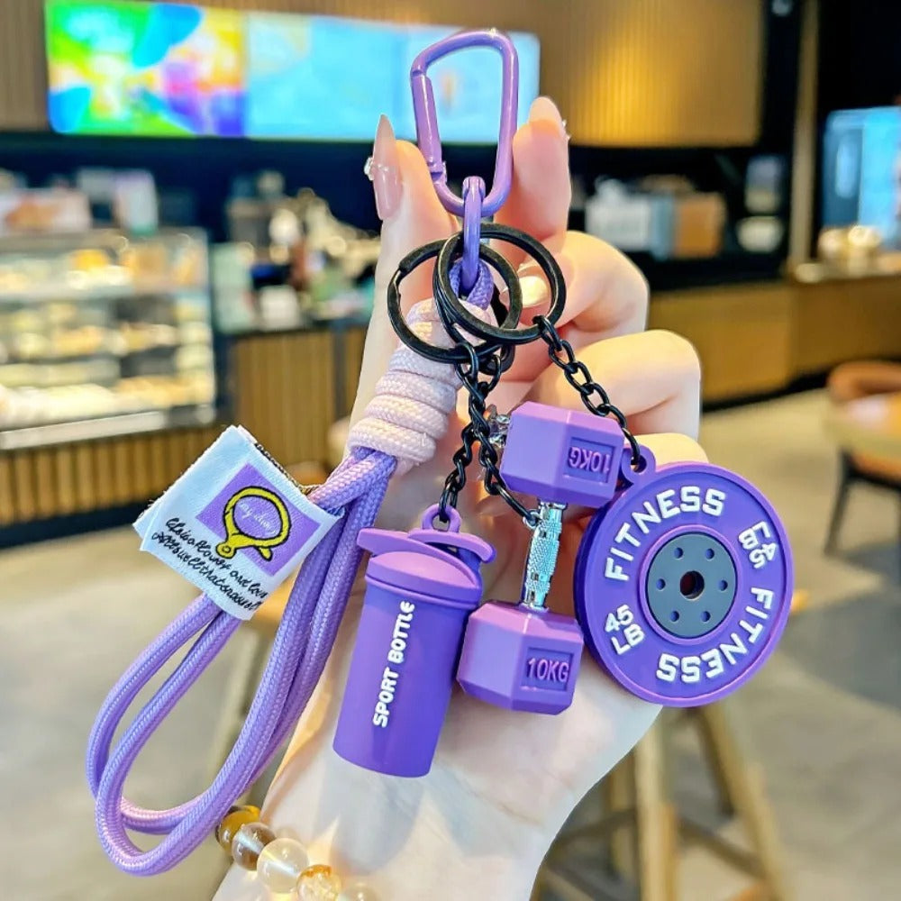 💪 Creative Fitness Detachable Keyring 💪