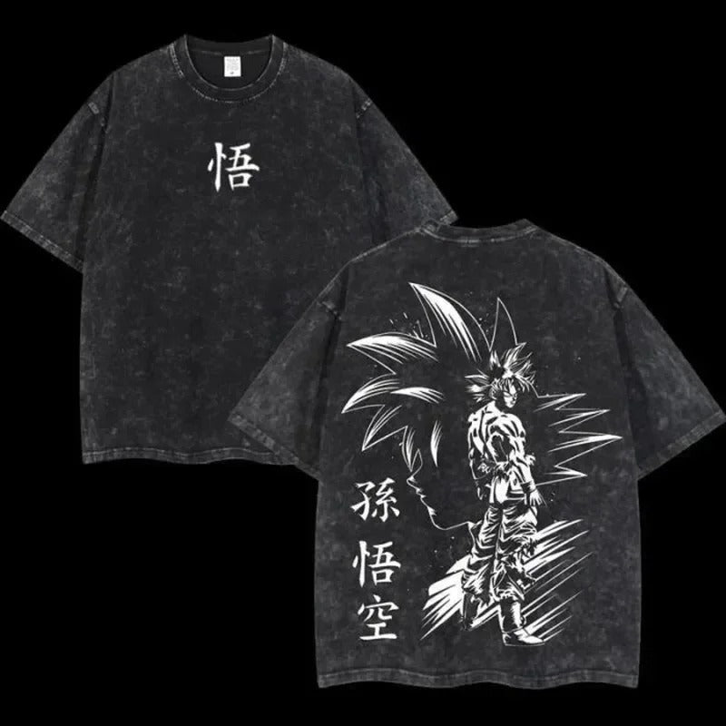 🔥 Anime Dragon Ball Vintage Street T-Shirt 🔥