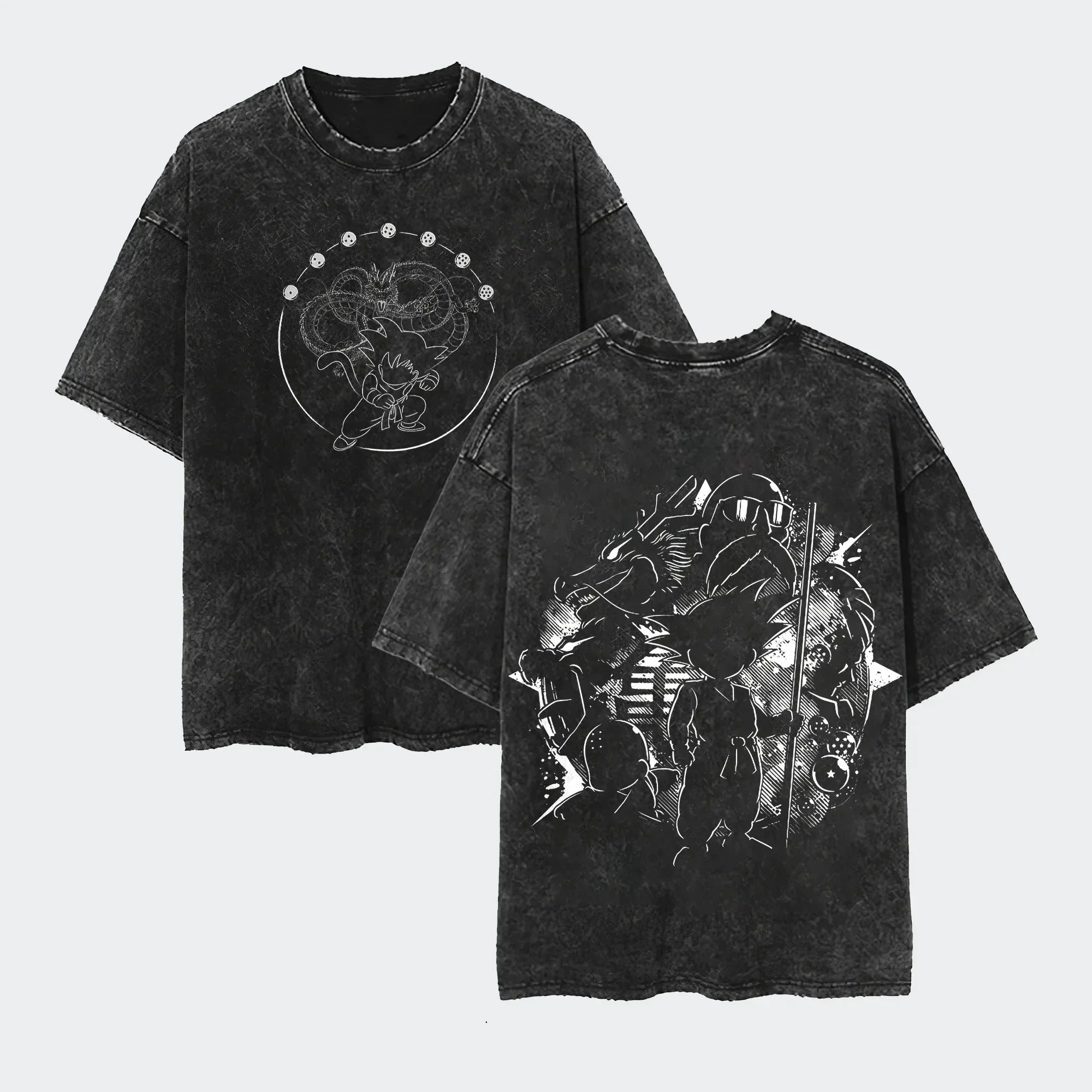 🔥 Anime Dragon Ball Vintage Street T-Shirt 🔥