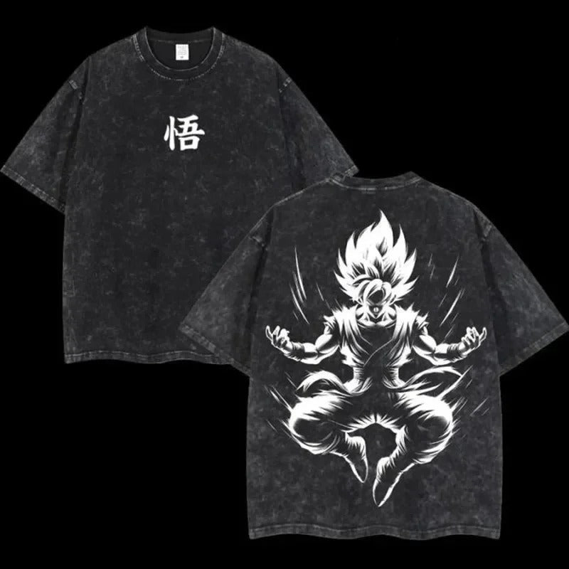 🔥 Anime Dragon Ball Vintage Street T-Shirt 🔥