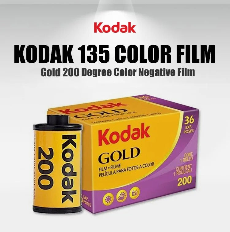🌟 Kodak GOLD 200 Color Negative Film – 35mm 🌟