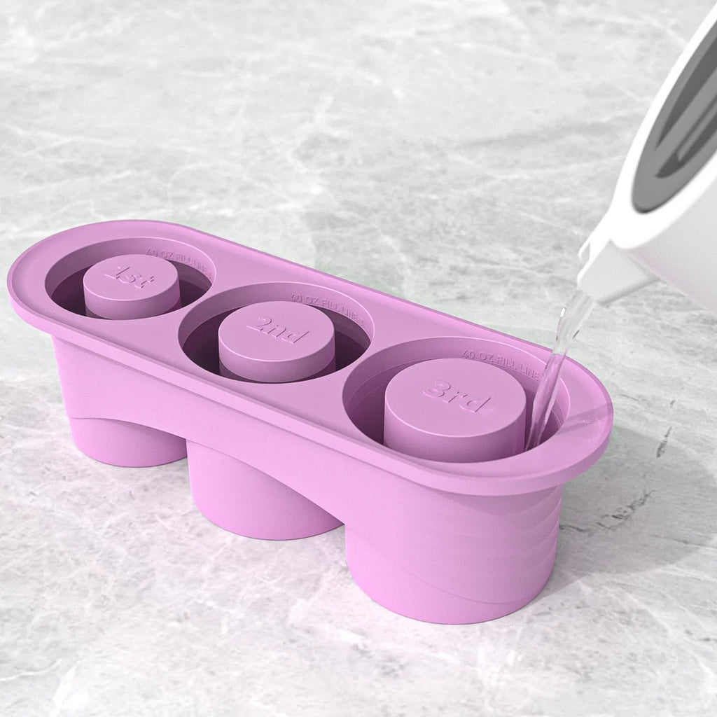 🧊 Cylinder Ice Cube Tray for Stanley Cup Tumblers 🧊