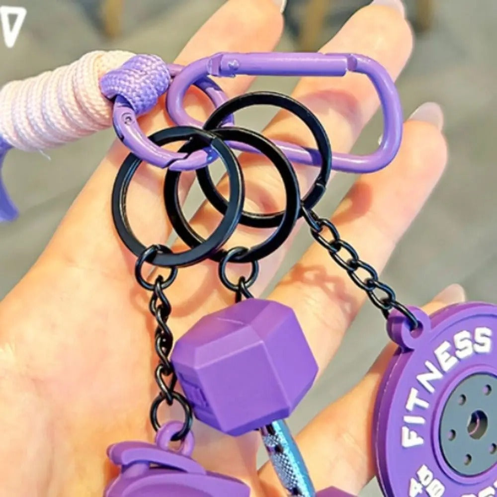 💪 Creative Fitness Detachable Keyring 💪