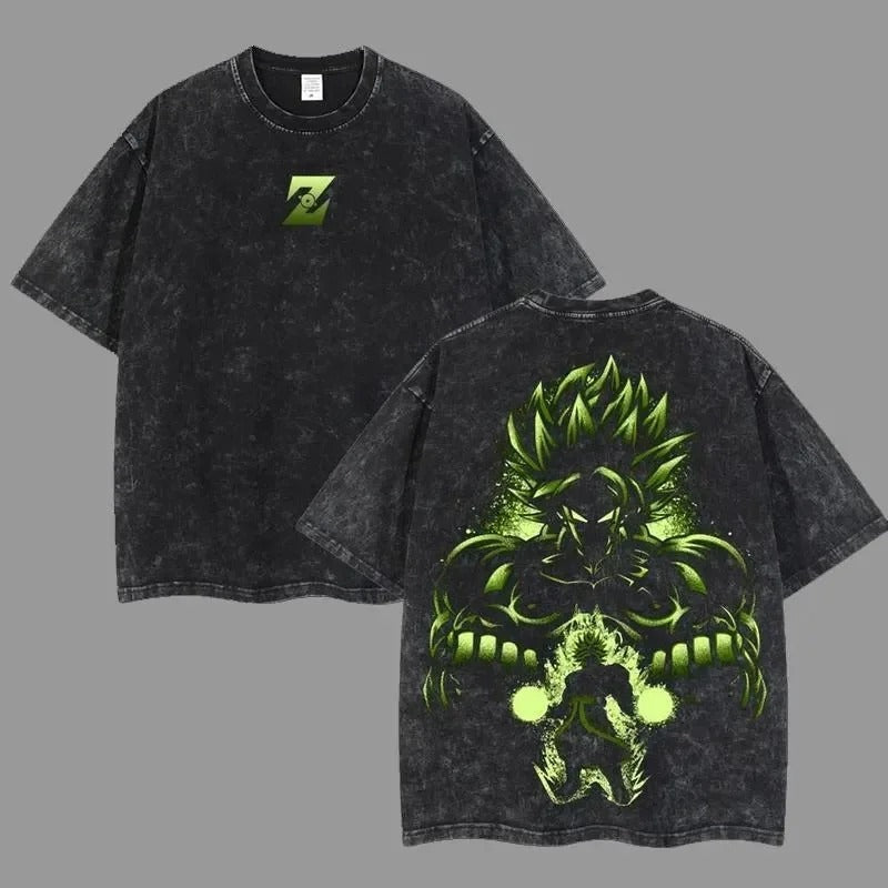 🔥 Anime Dragon Ball Vintage Street T-Shirt 🔥