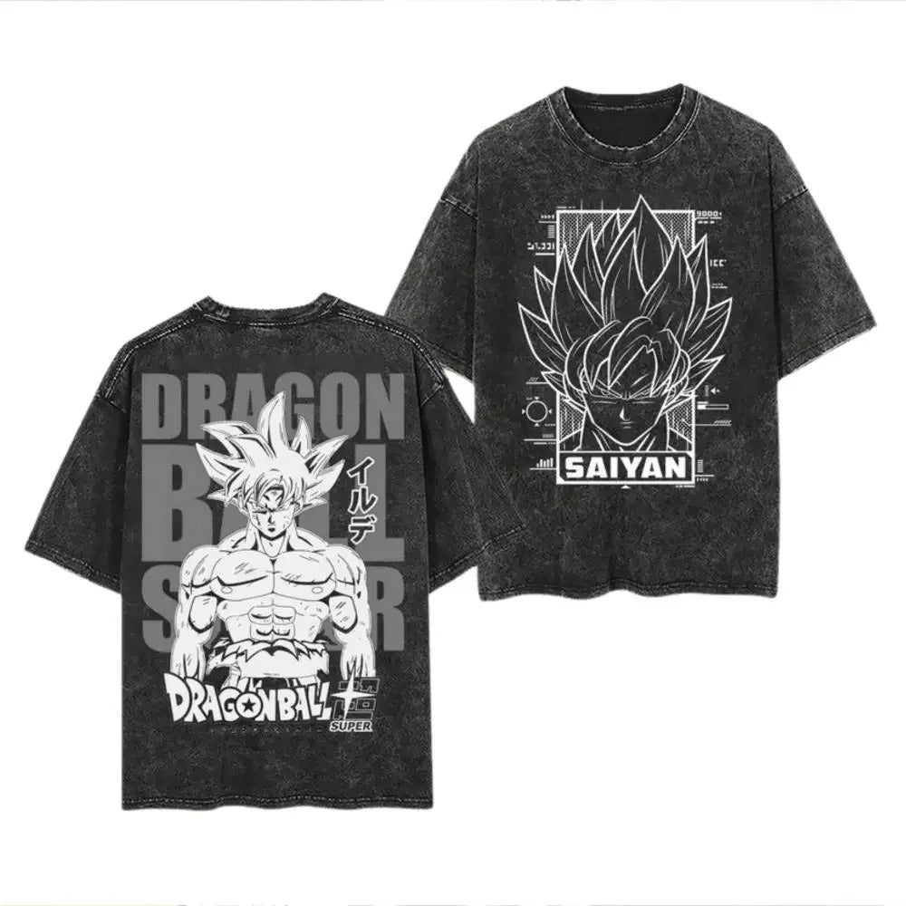 🔥 Anime Dragon Ball Vintage Street T-Shirt 🔥