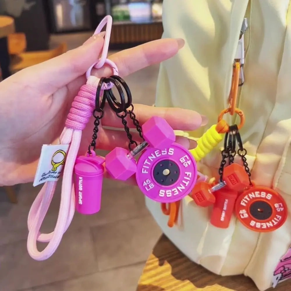 💪 Creative Fitness Detachable Keyring 💪