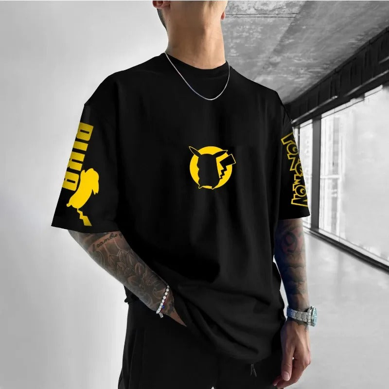 ⚡ Pokémon Pikachu Double-Sided Print T-Shirt ⚡