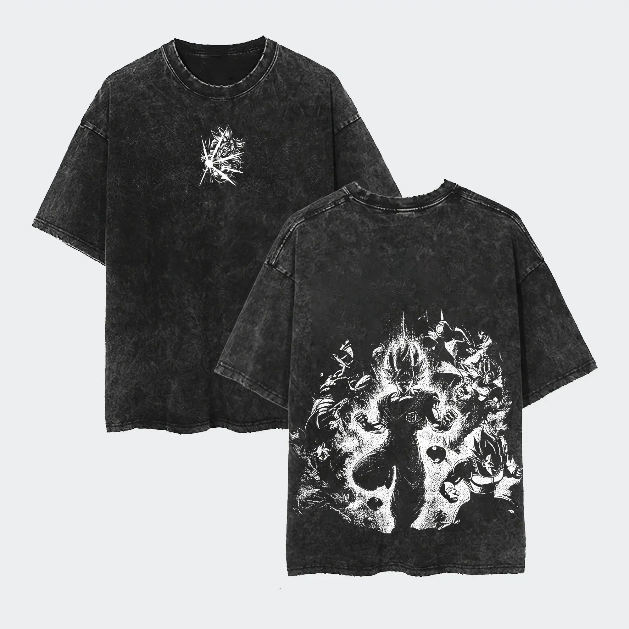 🔥 Anime Dragon Ball Vintage Street T-Shirt 🔥
