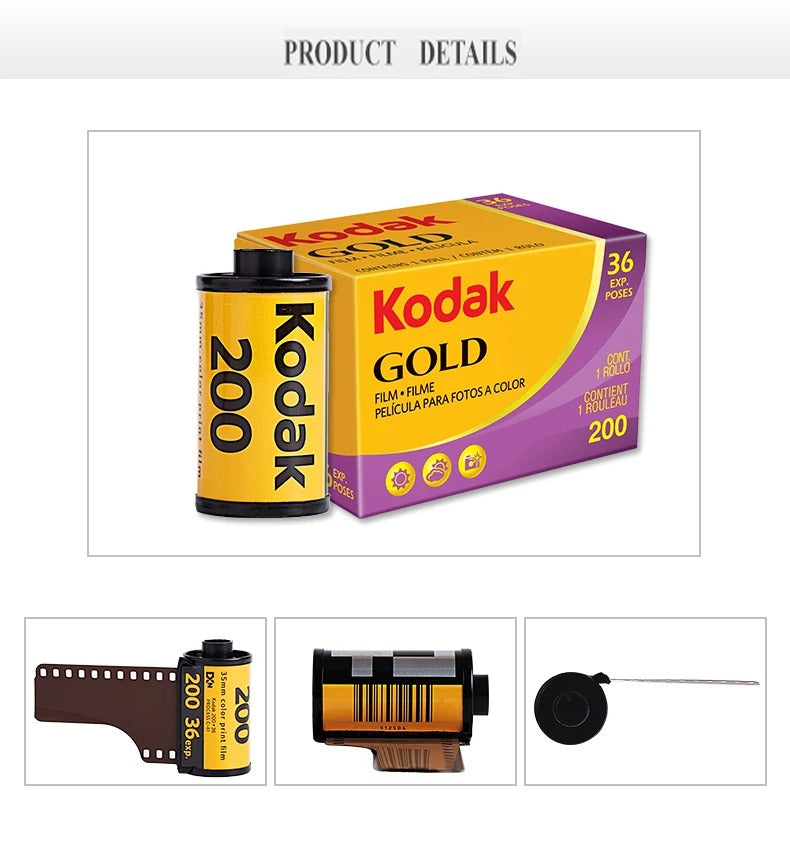 🌟 Kodak GOLD 200 Color Negative Film – 35mm 🌟