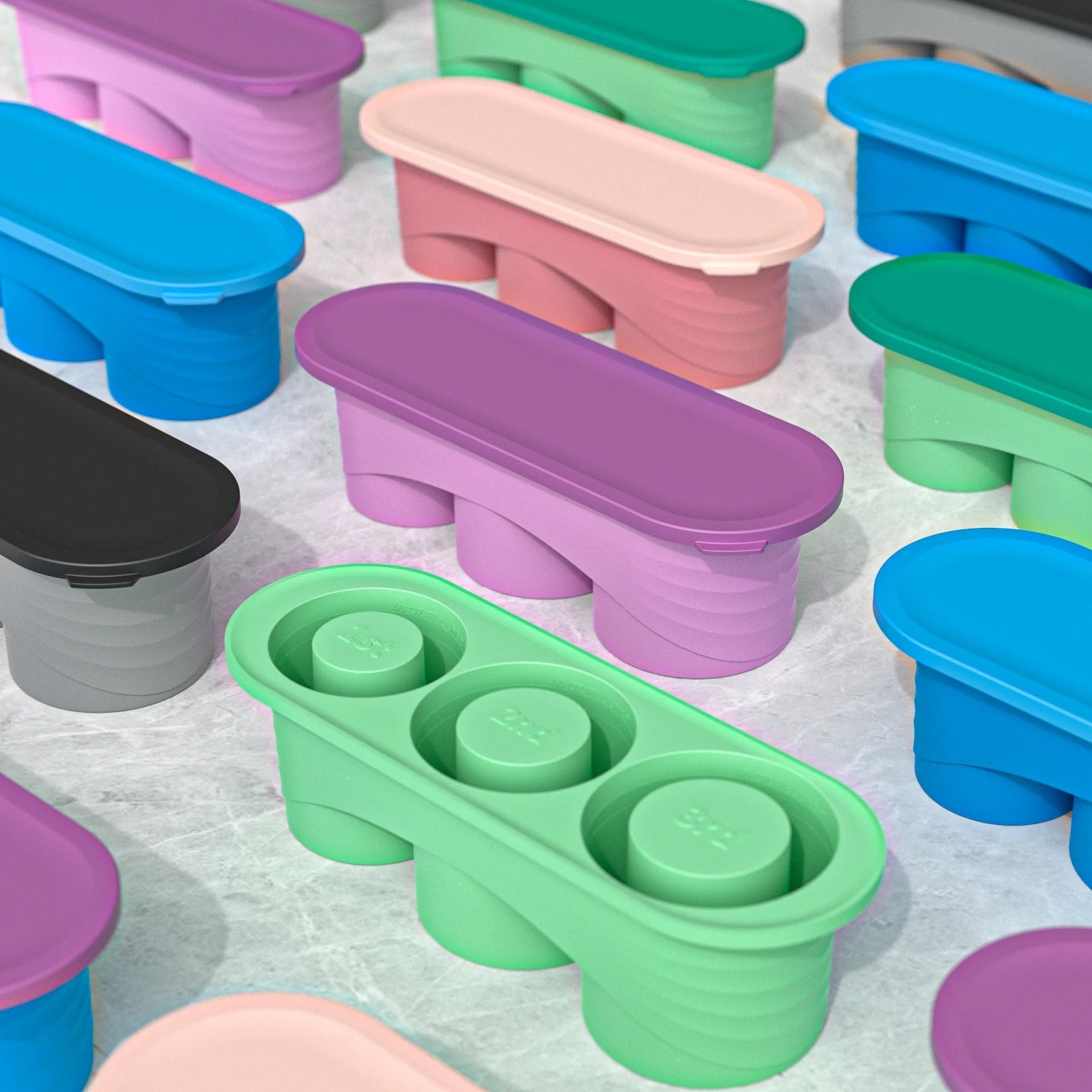 🧊 Cylinder Ice Cube Tray for Stanley Cup Tumblers 🧊