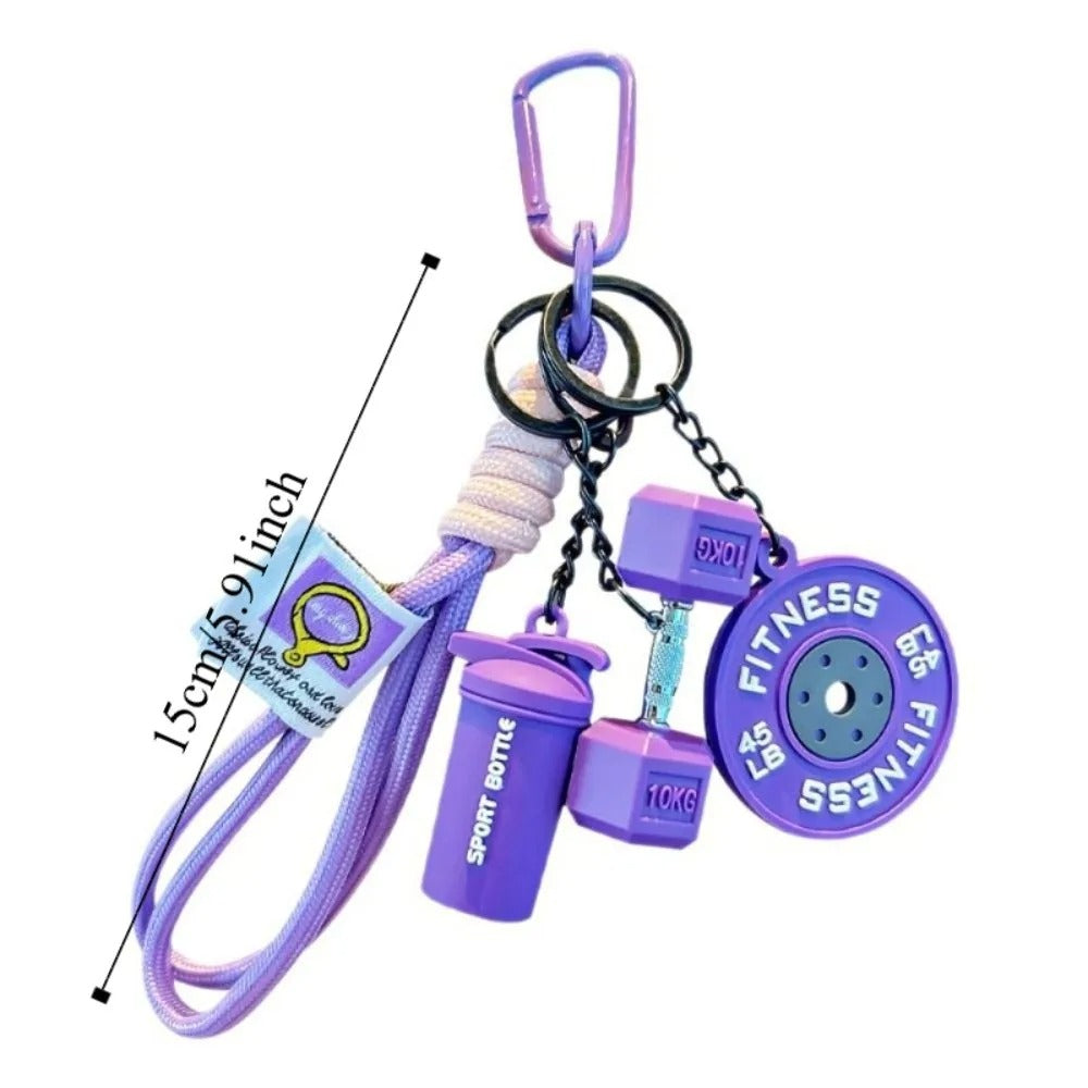 💪 Creative Fitness Detachable Keyring 💪