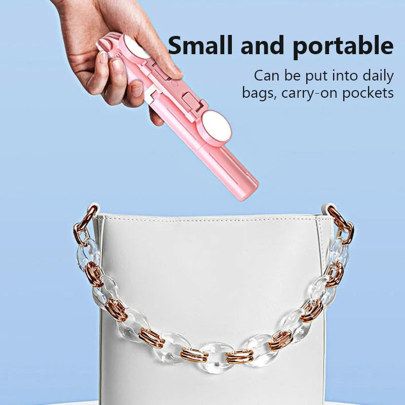 💡 Bluetooth Wireless Selfie Stick with Dual Fill Light &amp; Tripod 💡